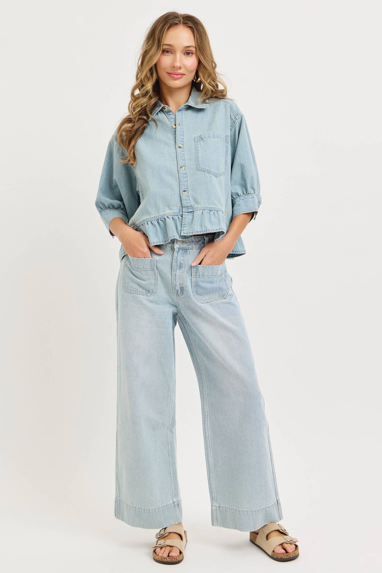 Denim Blouse