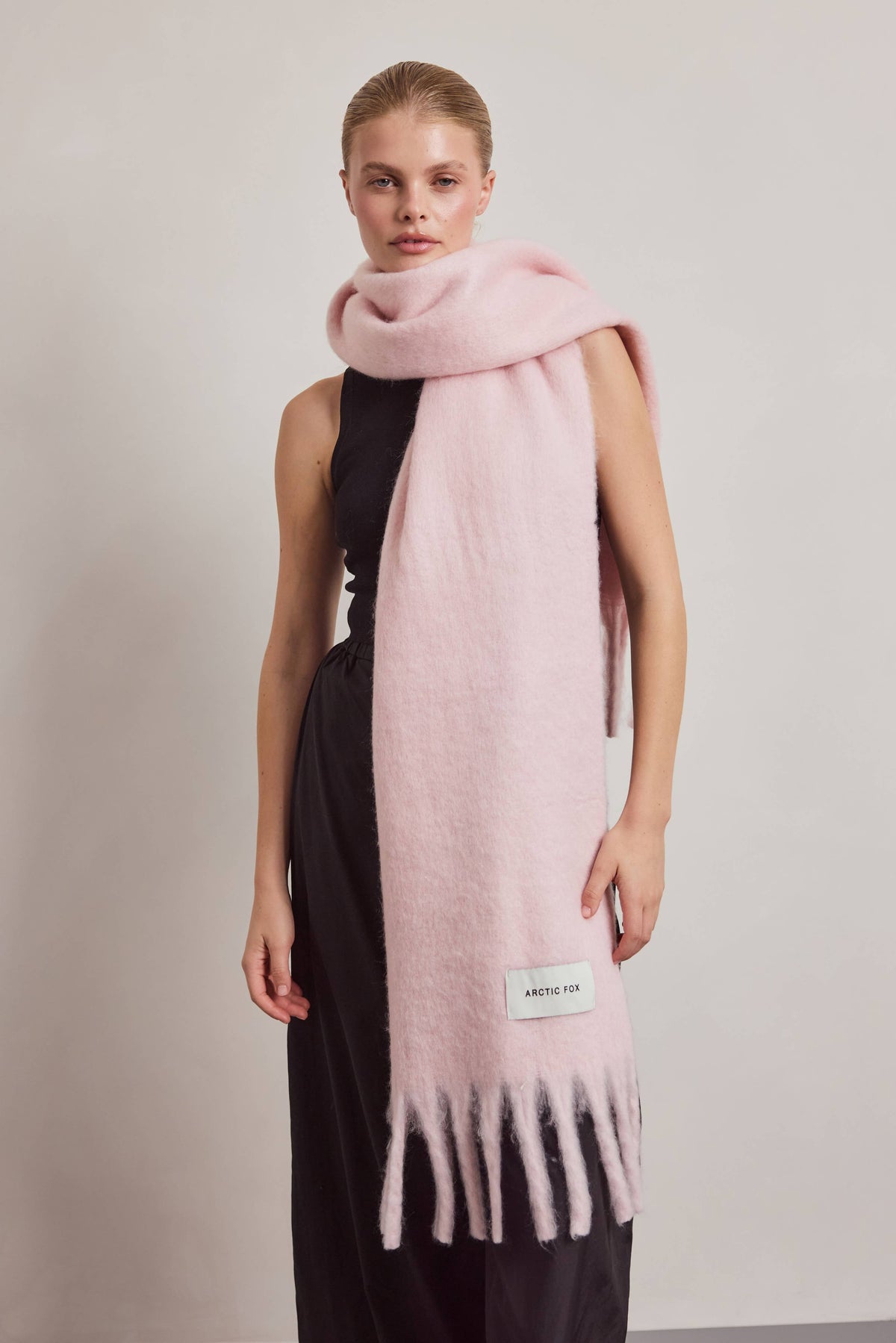 The Stockholm Scarf - Pink Frost