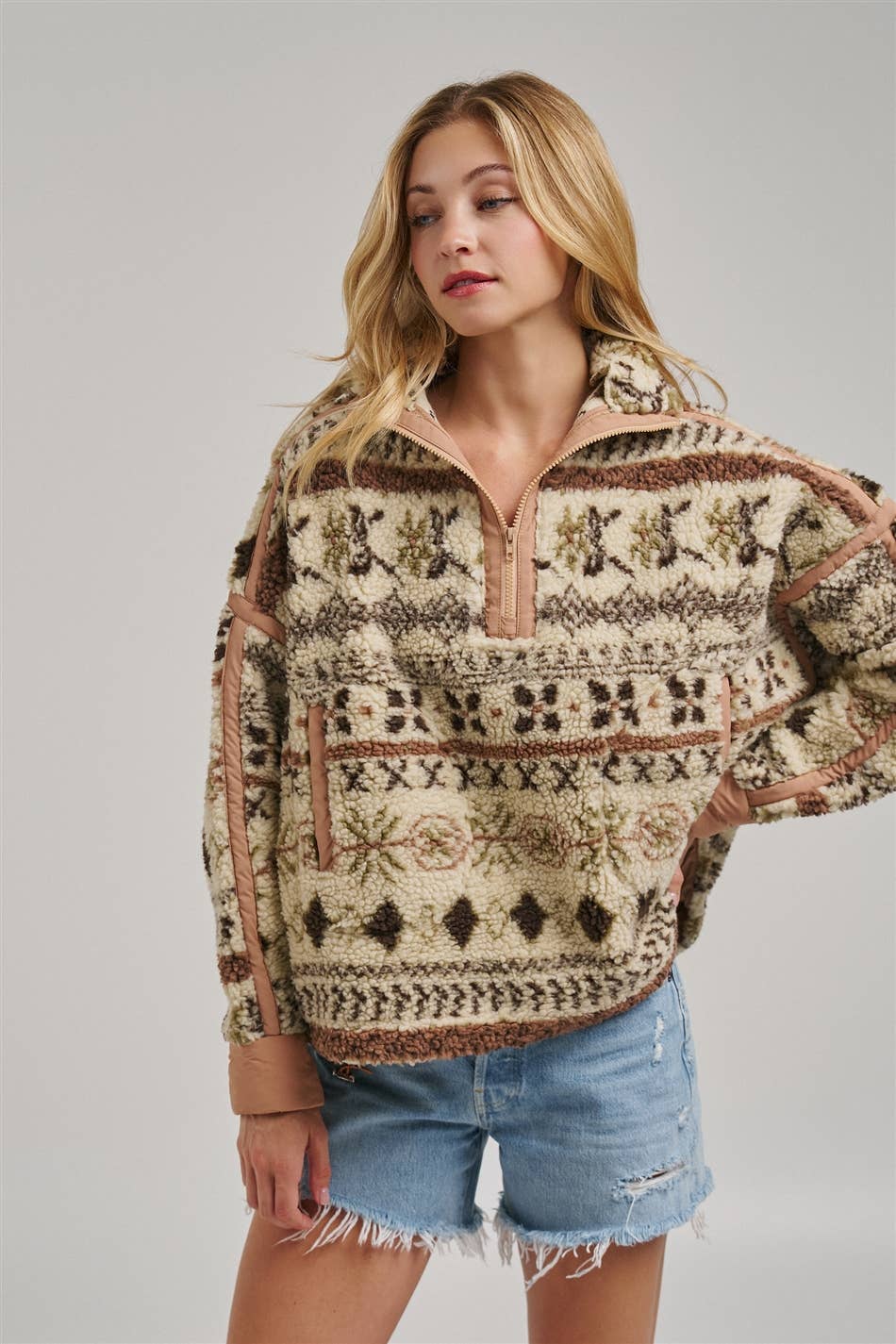 Aztec Sherpa Jacket