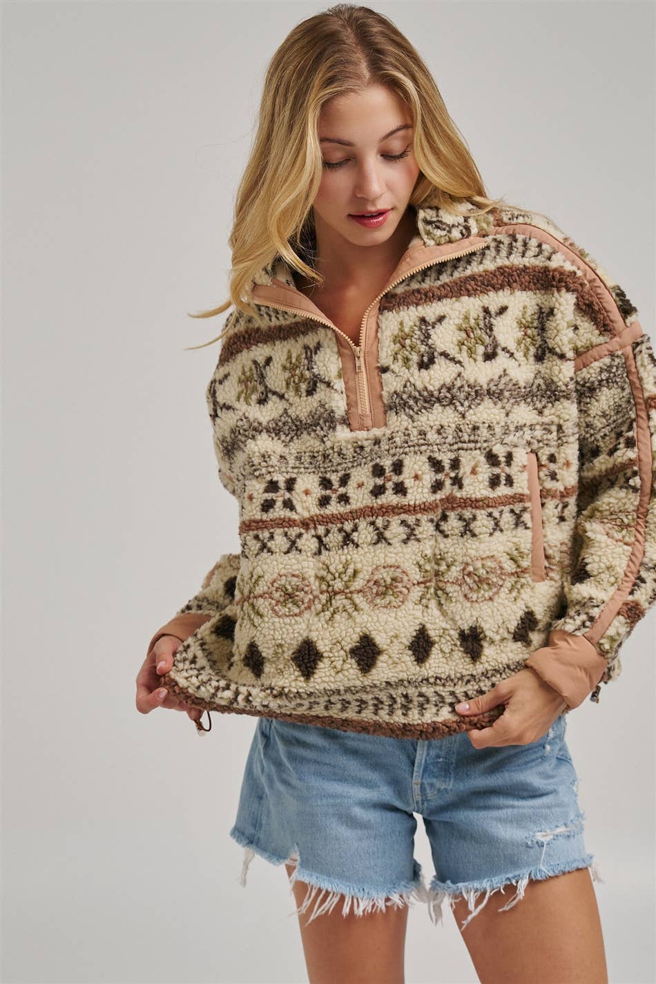 Aztec Sherpa Jacket