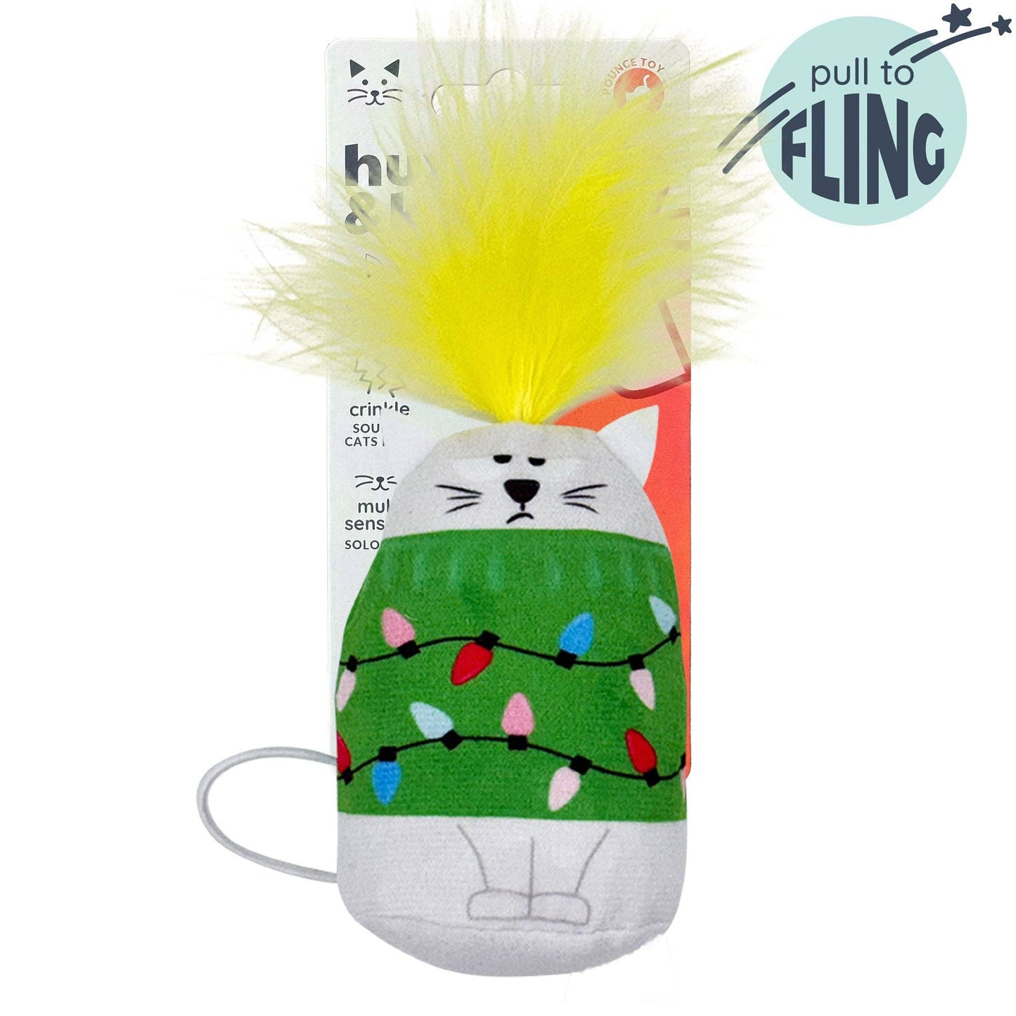 Meh' Christmas Kitty Flinger Cat Toy