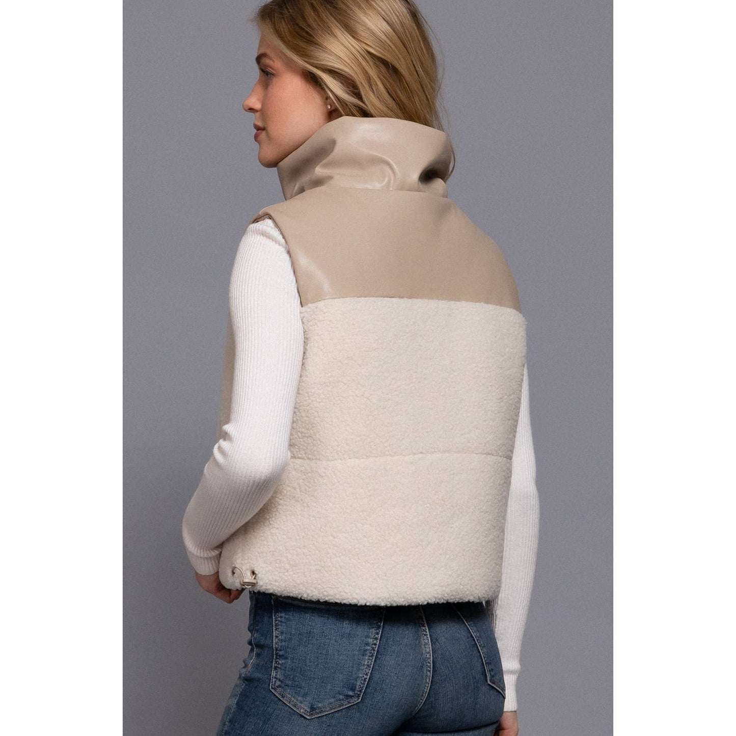 Celine Reversible Puffer Vest
