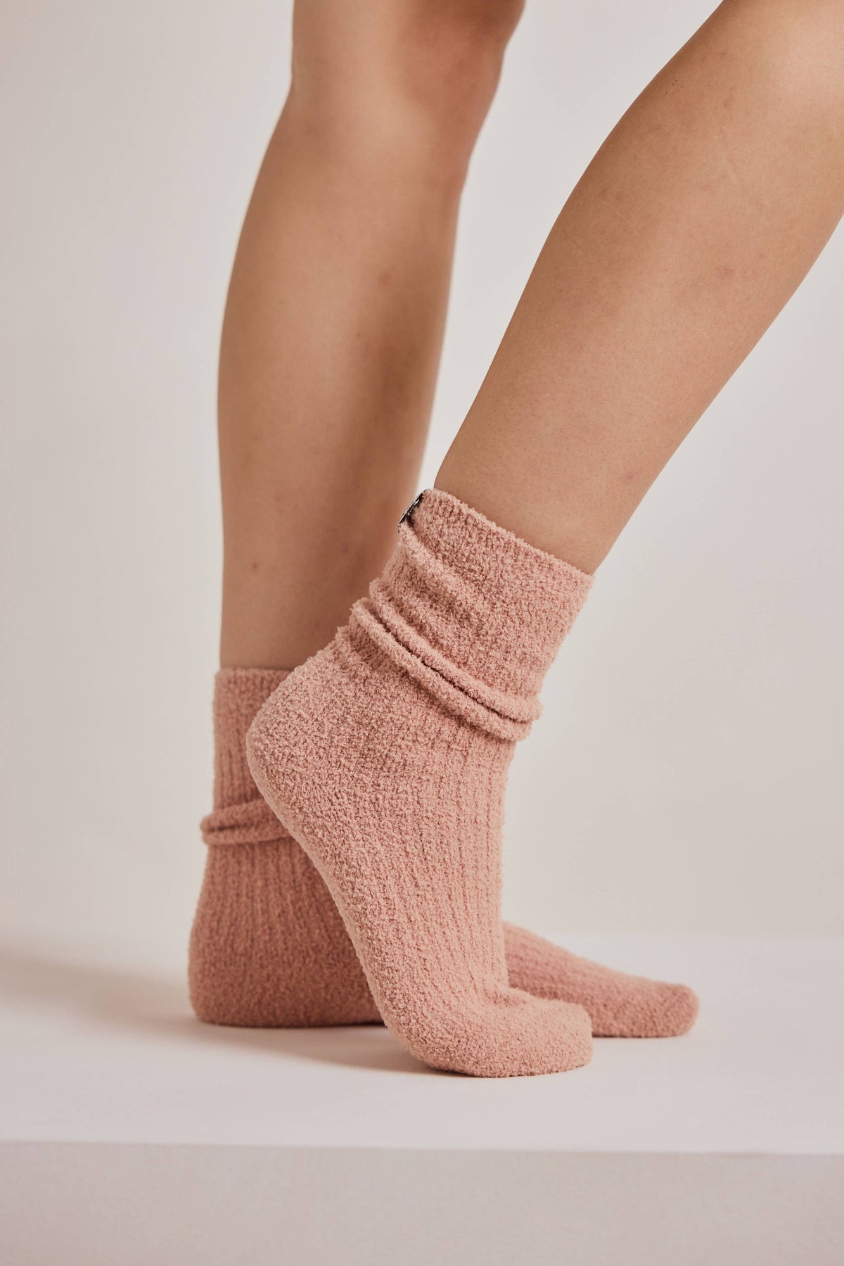 Cozy Socks - Muted Pink