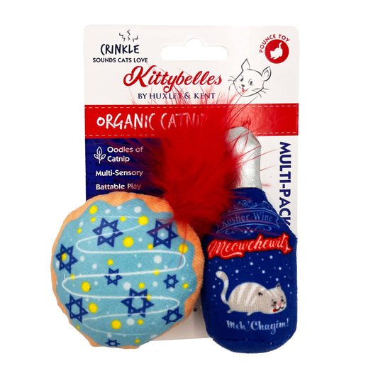 Jelly Roll & Meowchewits 2pk Cat Toy