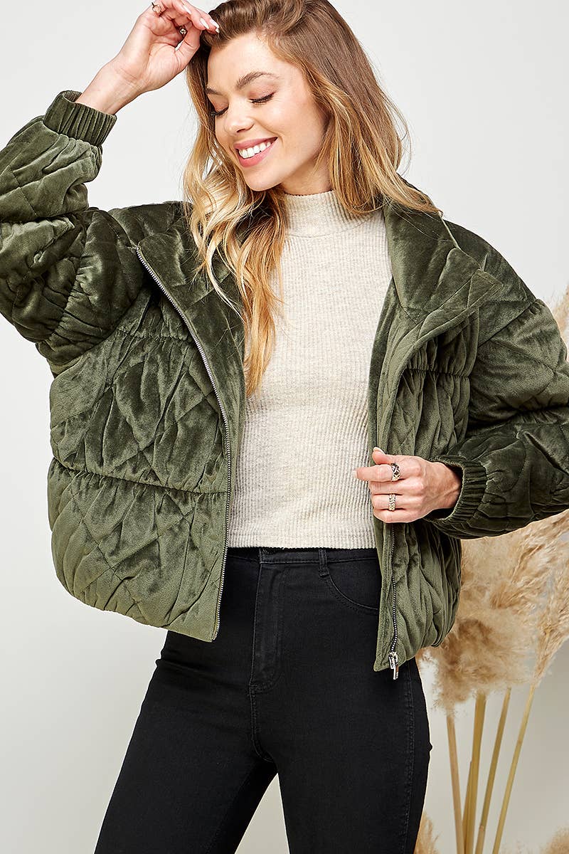 Isla Quilted Puffer Jacket