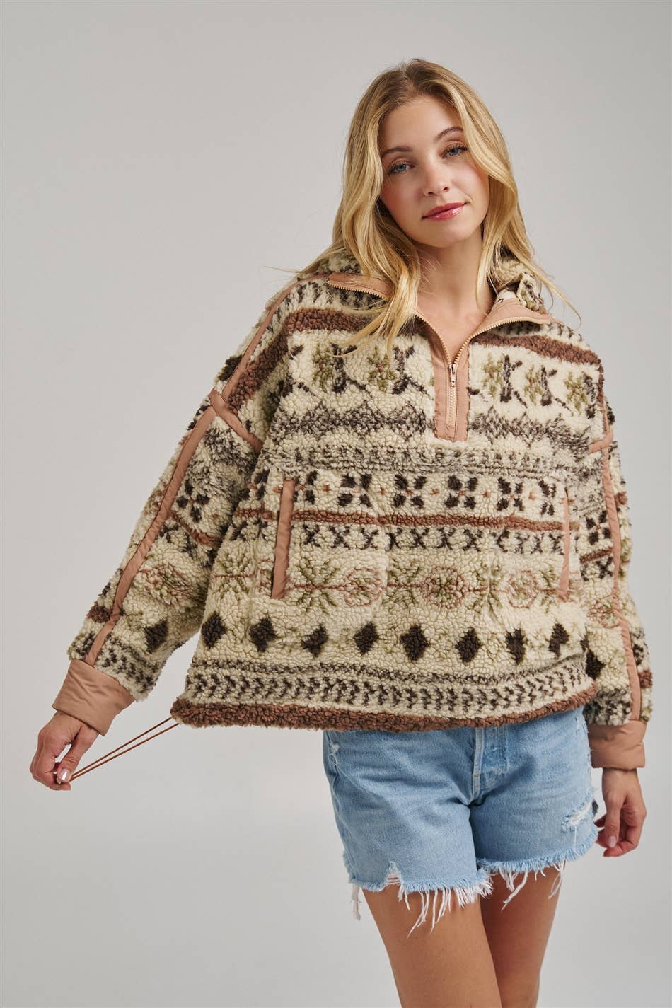 Aztec Sherpa Jacket