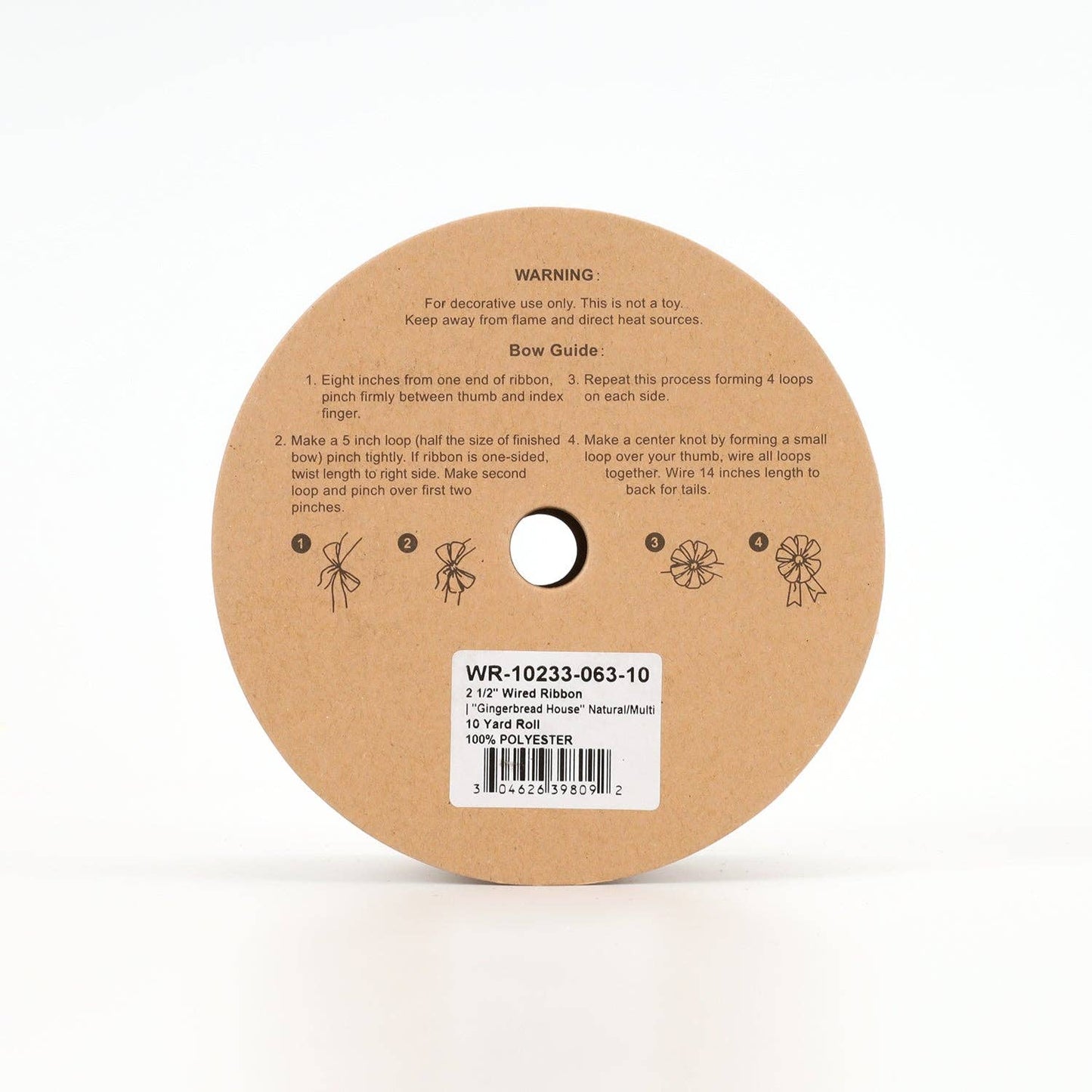 Gingerbread House Ribbon