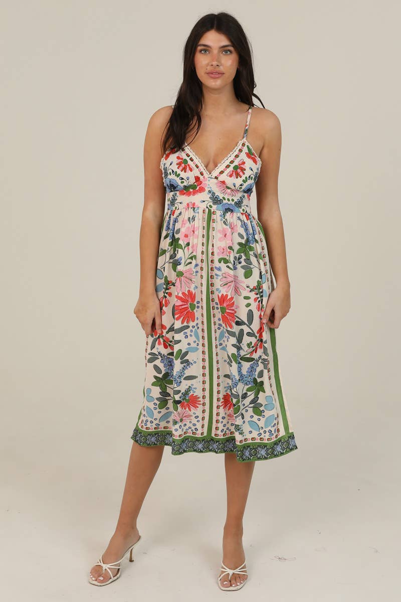 Floral Midi Dress