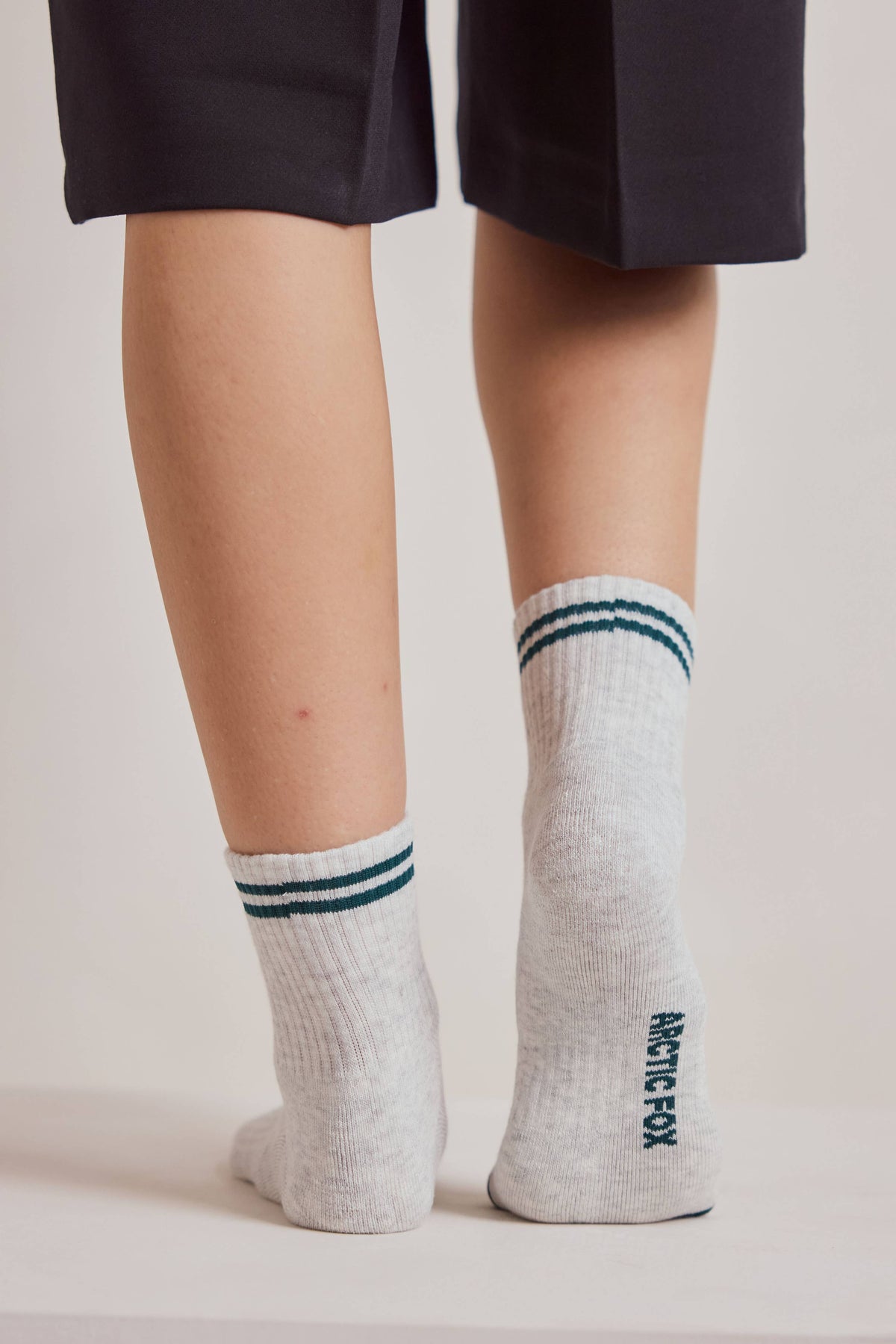 Gray Melange Bamboo Socks