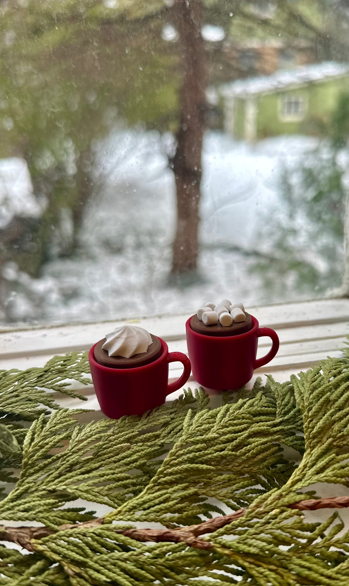 Hot Cocoa Fidget Clickers Set of 2